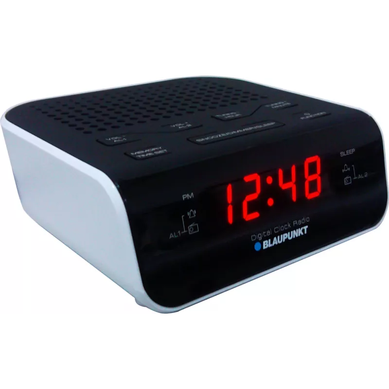 Rádio-despertador Blaupunkt CR5WH preto, branco