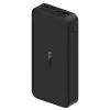 Powerbank Xiaomi Mi 20000mAh Redmi: 2 portas USB-A, carregamento rápido para dois dispositivos em simultâneo, entrada dupla Micro-USB/USB-C, bateria portátil para dispositivos móveis