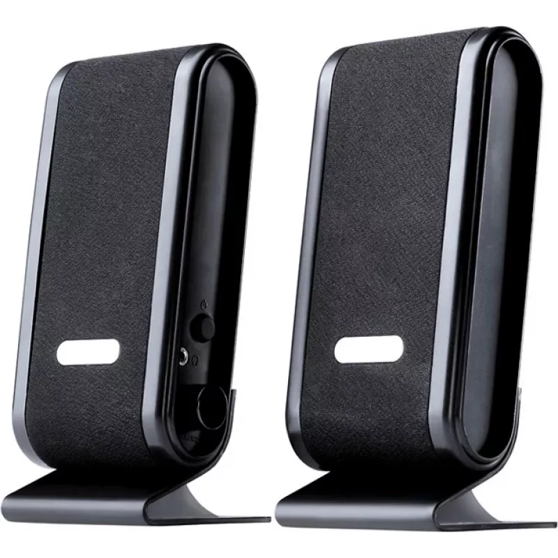 Altifalante 2+0 Quanto Preto USB