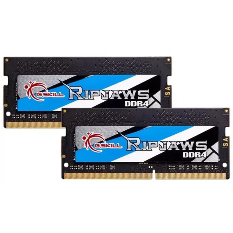 G.Skill Ripjaws - DDR4 - Kit - 32 GB: 2 x 16 GB - SO-DIMM 260-Pin - 3200 MHz / PC4-25600 - sem buffer