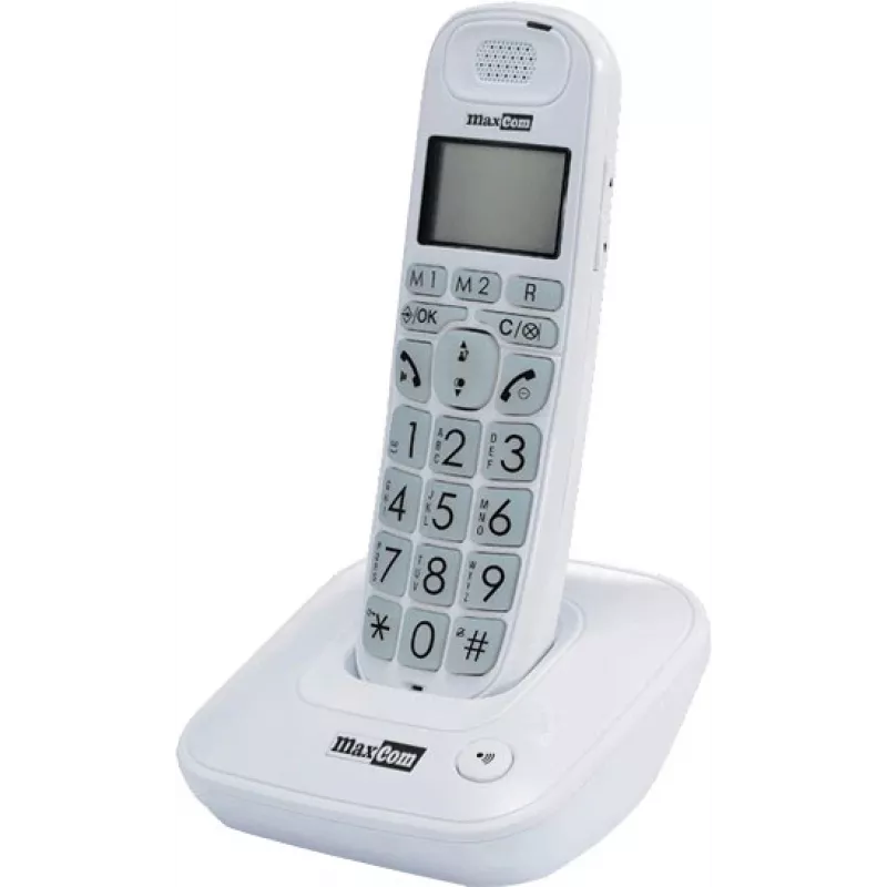 Telefone fixo DECT Maxcom MC6800 branco