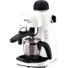 Máquina de café expresso branco-preto CD1011