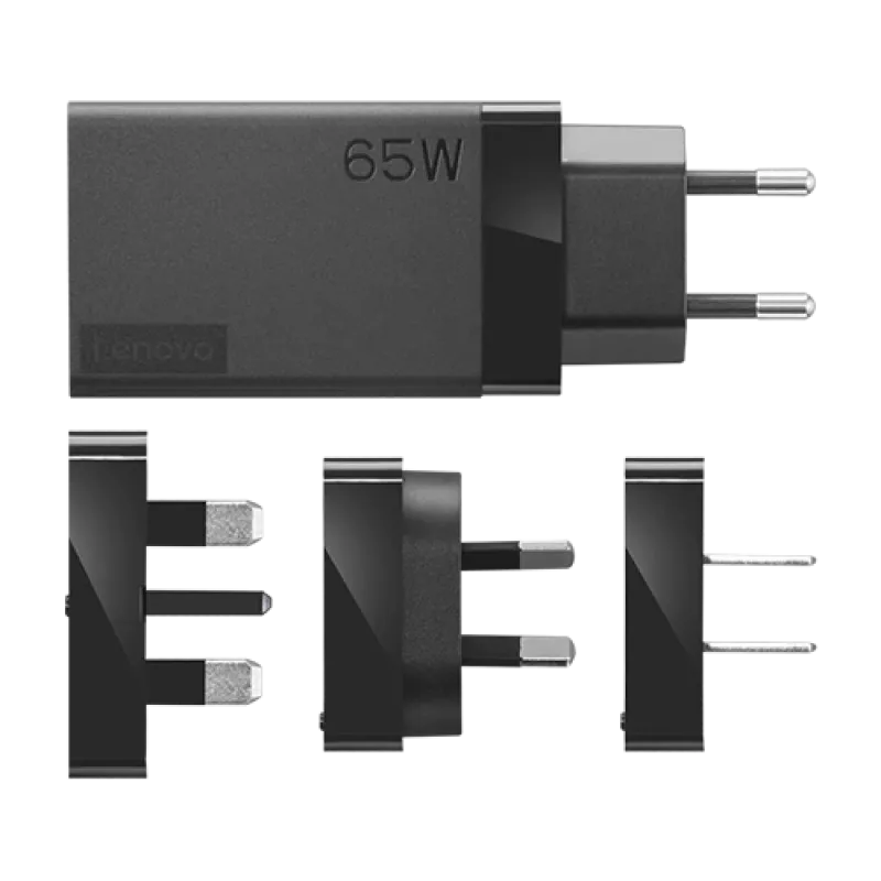 Carregador para dispositivos móveis Lenovo 40AW0065WW universal preto AC interior