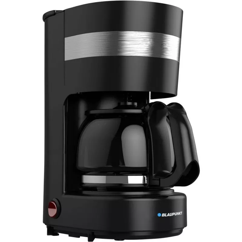 Máquina de café Blaupunkt CMD201BK preta capacidade de chávenas=6 jarro de vidro, função de manutenção do calor