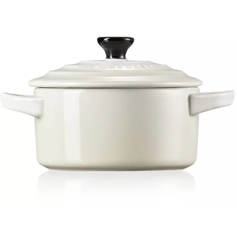 Le Creuset 71901107160100 Mini Dutch Oven, 0,25 L, branco