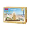 Puzzle 3D - Barcelona - grau de dificuldade: 4/8