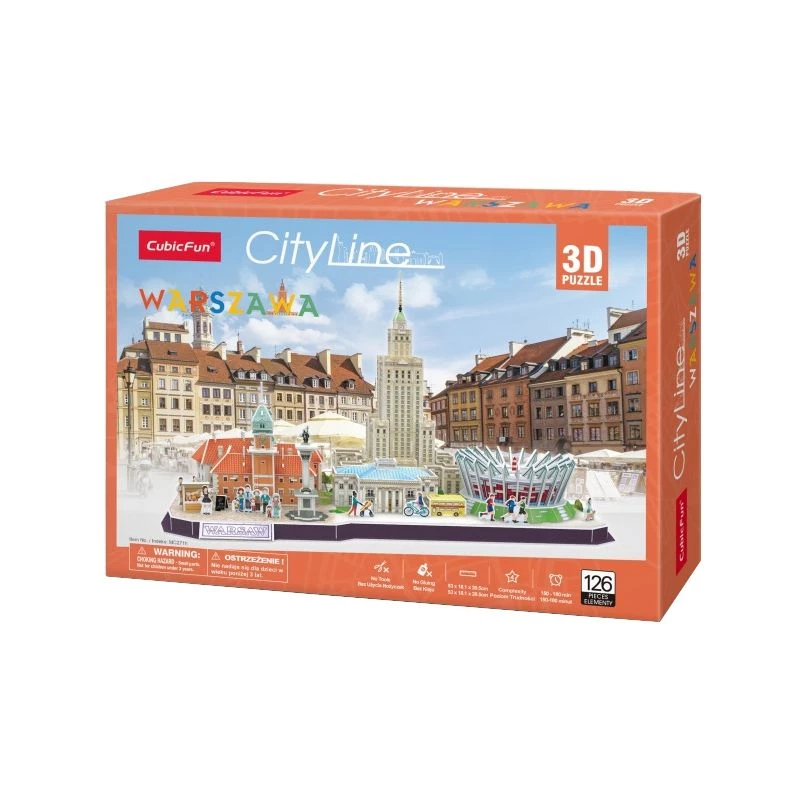 Puzzle 3D - Cityline Varsóvia