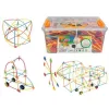 Blocos de construção Ascato Askato Little Straws 1000 unid. — conjunto de brinquedo de construção, 1000 peças