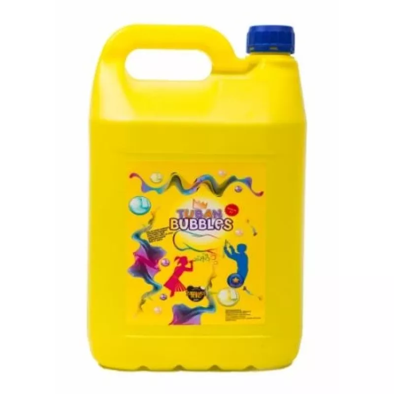 Líquido para bolas de sabão TUBAN 5 l TU3603 – solução de bolas de sabão para brinquedos e máquinas de bolas de sabão