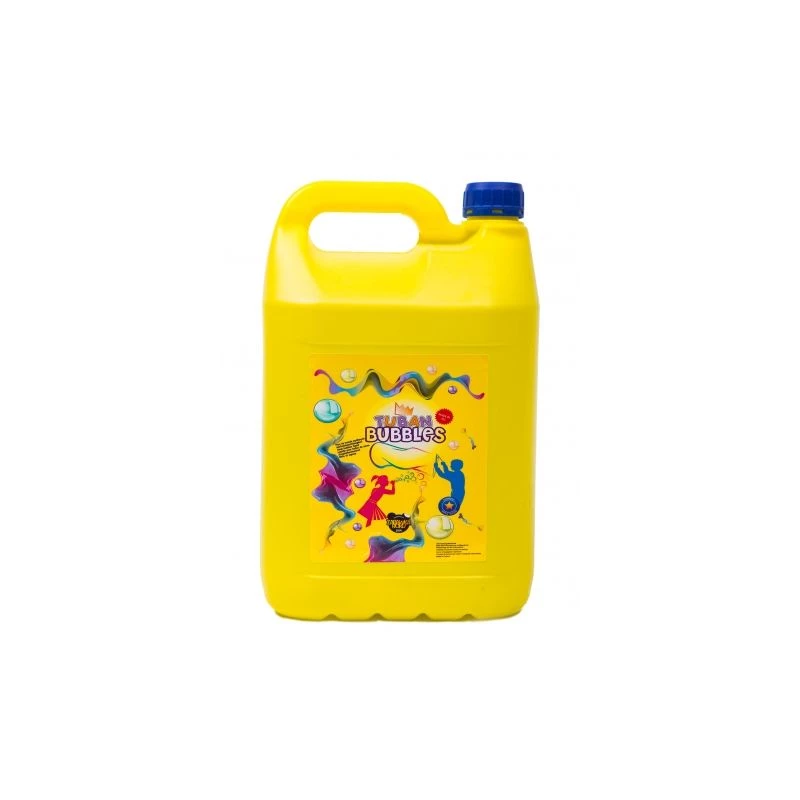 Líquido para bolas de sabão TUBAN 5 l TU3603 – solução de bolas de sabão para brinquedos e máquinas de bolas de sabão