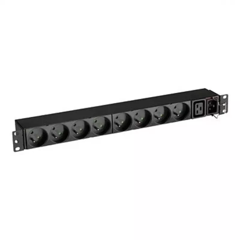 FlexPDU 8 FR - Basic - 1U - Monofásico - Montagem em rack - Horizontal/Vertical - preto
