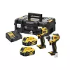 Conjunto combinado a bateria DeWalt DCK2062M2T — 18 V, aparafusadora DCD709 + chave de impacto 1/4