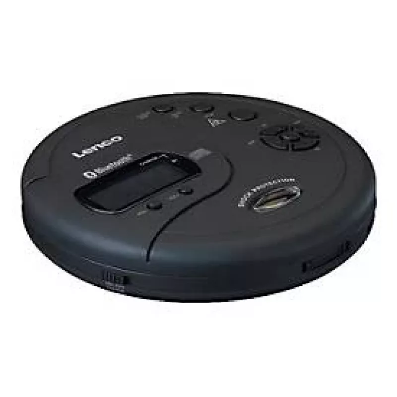 Leitor de MP3 Lenco CD-300 preto