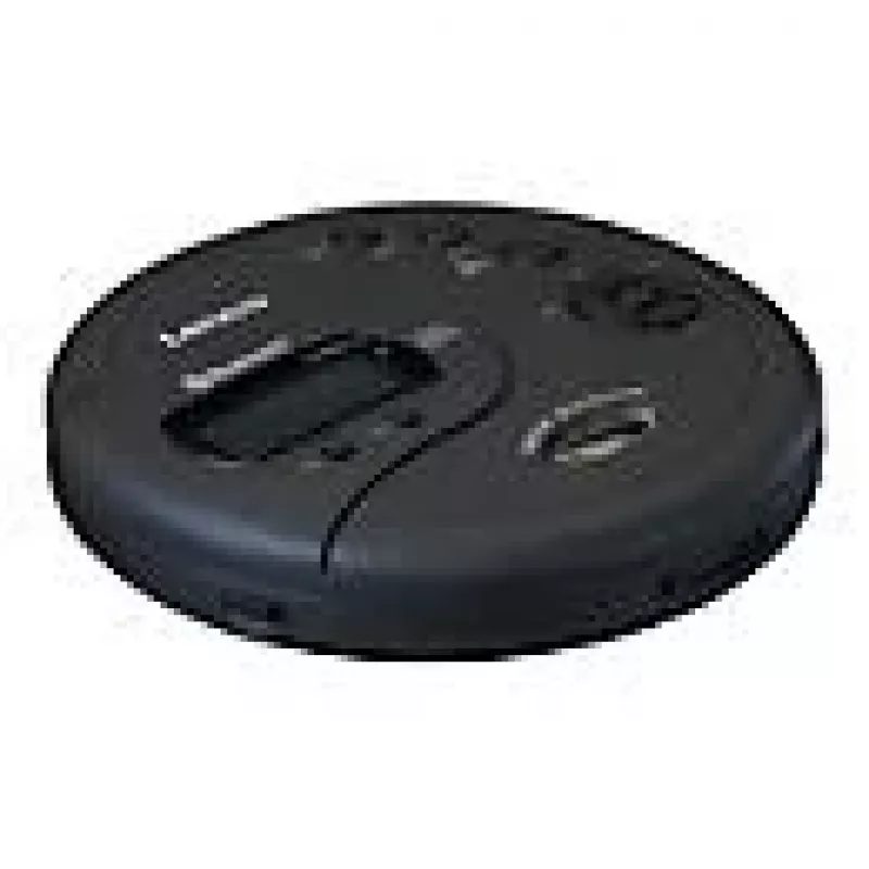 Leitor de MP3 Lenco CD-300 preto