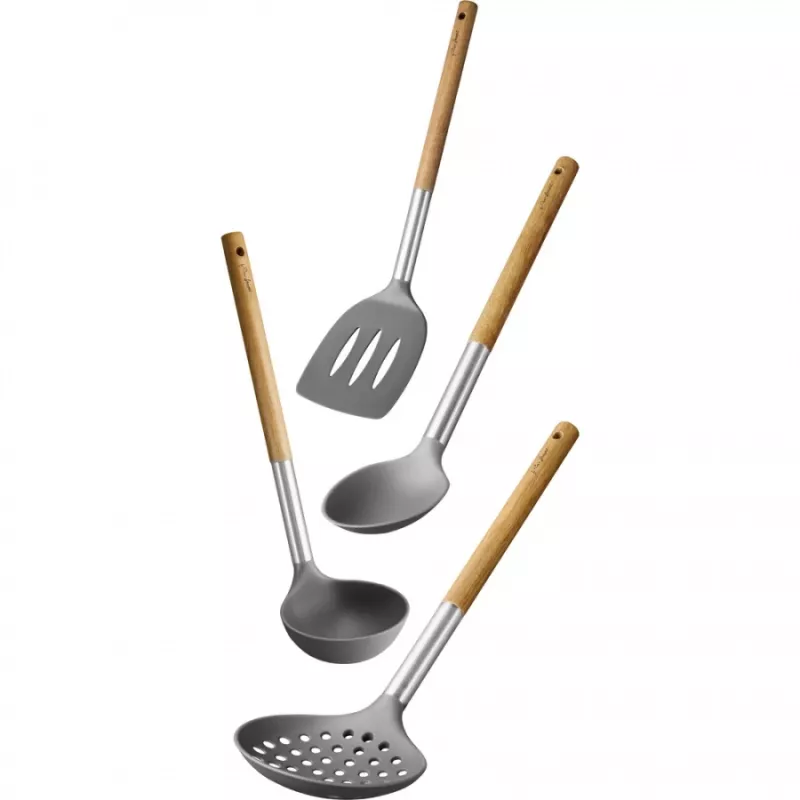 Conjunto de utensílios de cozinha em madeira Lamart LT