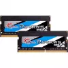 SO-DIMM 16 GB DDR4-3200 (2x 8 GB) dual-kit, memória RAM preta, F4-3200C22D-16GRS, Ripjaws, INTEL XMP
