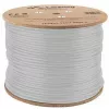 Lanberg LCUF6L-11CU-0305-S cabo de rede U/FTP Cat6a 305 m, cobre maciço, LSZH, CPR, 500 MHz, testado com Fluke, cinzento
