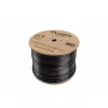Cabo de rede LANBERG Cat5e U/UTP LCU5-21CU-0305-BK, 305 m, 24 AWG, bainha PVC, preto