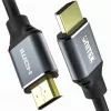 Unitek C137W cabo HDMI 2.1, 1,5 m, 48 Gbps, 8K@60Hz, 4K@120Hz, eARC, conectores dourados, preto