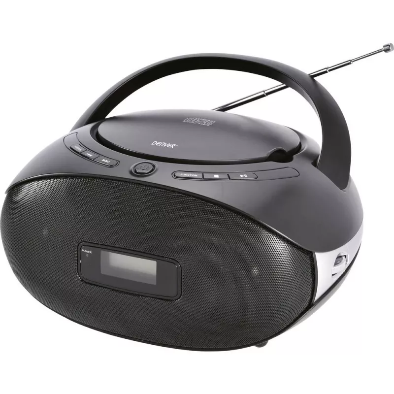 Inter Sales Denver TC-29 - Analógico - FM - Leitor - CD-R CD-RW - 1 W...