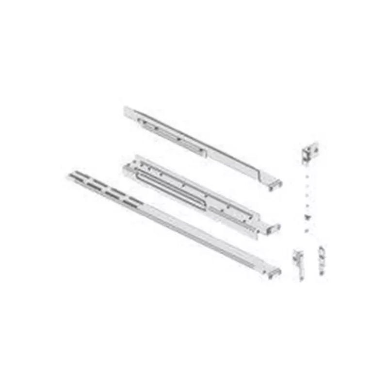Conjunto de montagem em rack EVER para UPS, modelo W/OP-ZA00-0002/00, distância ajustável entre calhas 800–1200 mm, prateado