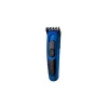 Aparador de barba BLAUPUNKT HCC401 — ajustável 3–24 mm, recarregável, preto/azul