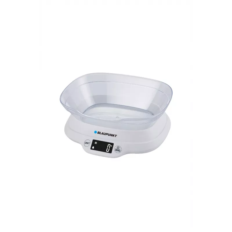 Balança de cozinha com taça Blaupunkt FKS501 - 5 kg, 1 g, taça, preto