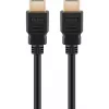 Goobay Series 2.1 8K Ultra High-Speed HDMI™ Cabo com Ethernet, preto, 3 m - Cabo de alta velocidade para 8K@60 Hz (47575)