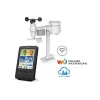 Sencor SWS 9898 Estação meteorológica Wi-Fi profissional com sensor 5-in-1, preta