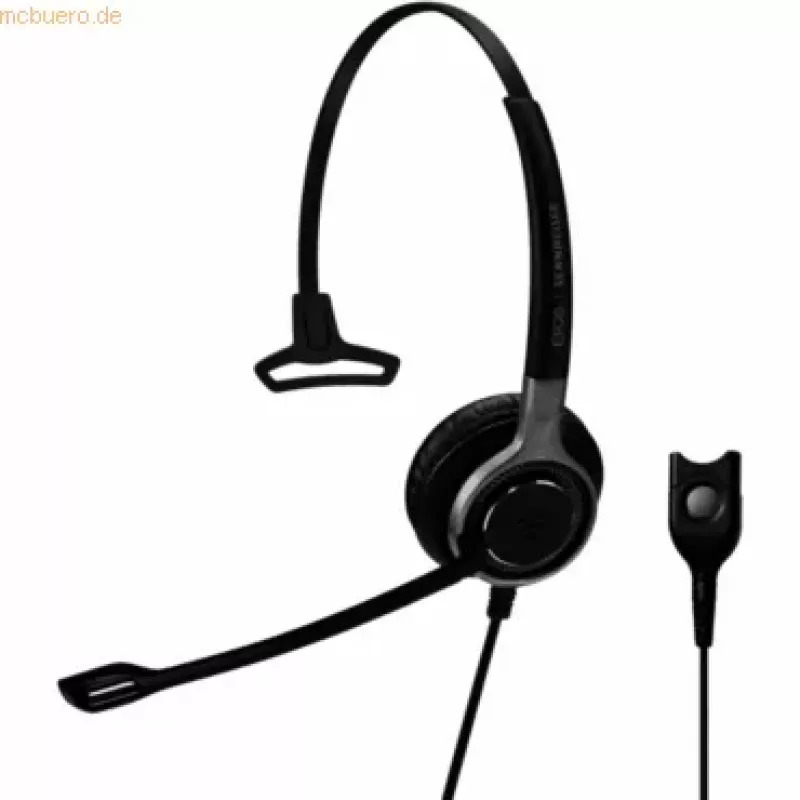 EPOS Sennheiser Headset Impact SC 638 mono preto prateado (1000580)