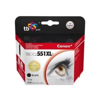 Cartucho de tinta TB compatível para Canon CLI-551XL BK preto