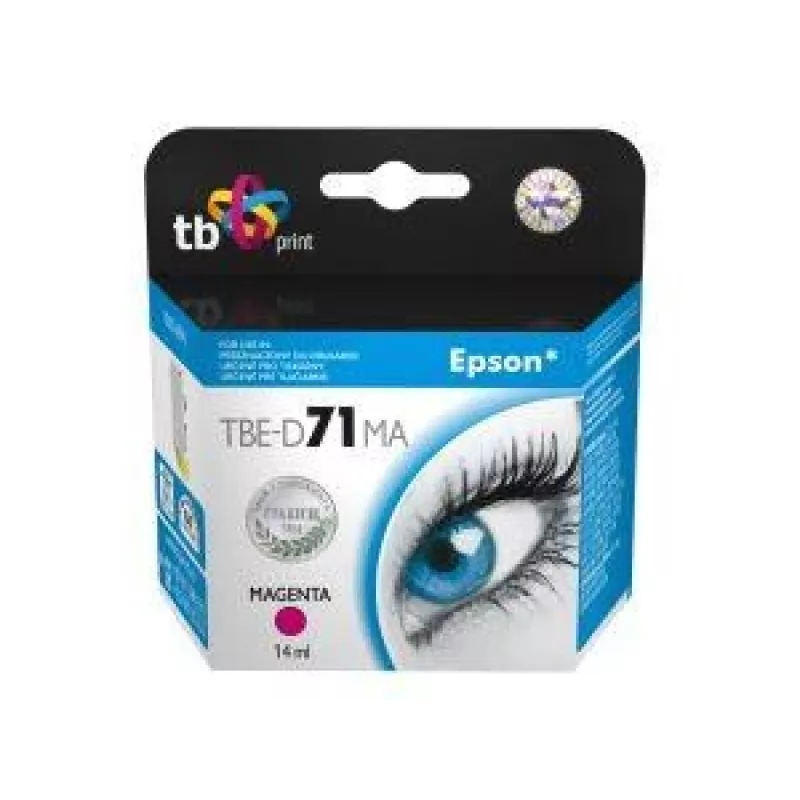 Cartucho de tinta TB compatível com Epson T0713 magenta