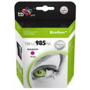 Cartucho de tinta TB compatível Brother LC 985 MA 100% N