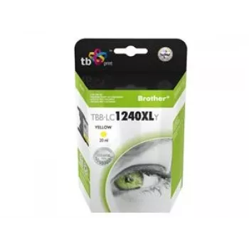 Tinteiro TB Compatível S Brother LC1240Y 100% Novo