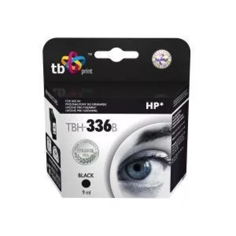 Tinta TBH-336B (HP N.º 336 – C9362EE) preto recondicionada
