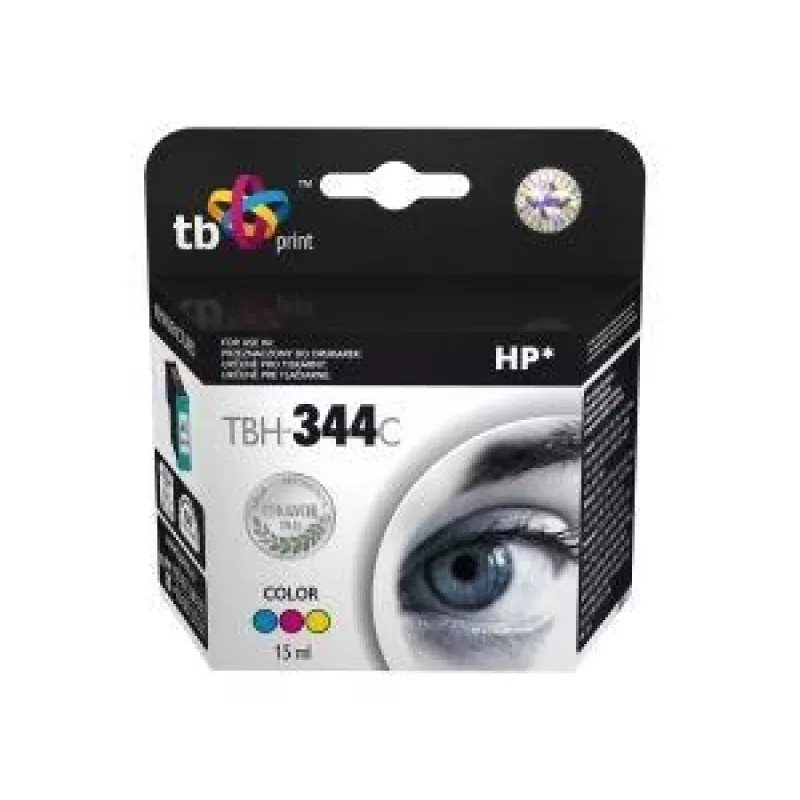 Tinta TBH-344C (HP N.º 344 - C9363EE) cor recondicionada
