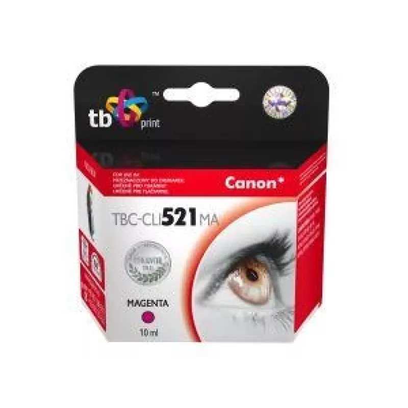 Cartucho de tinta TB compatível com Canon CLI-521M 100% novo