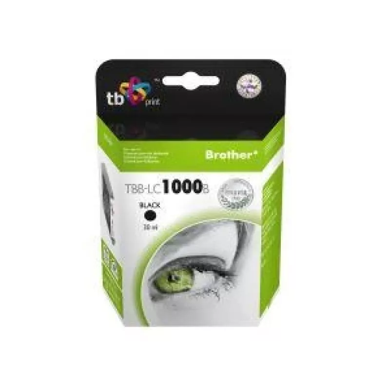 Tinta TBB-LC1000B (Brother LC1000BK) preto 100% nova