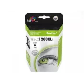 Tinteiro TB Compatível S Brother LC 1280XLBK 100%N