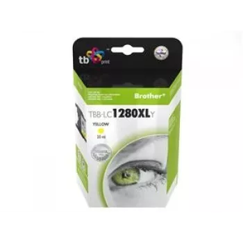 Tinteiro TB Compat. S Brother LC1280XLY 100% N
