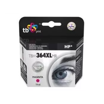 Tinteiro TB Compat. S HP CB324EE (N.º 364), TBH-364XLMR, Magenta