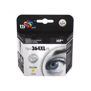 Tinteiro TB compat. com HP CB325EE (N.º 364), TBH-364XLYR, amarelo
