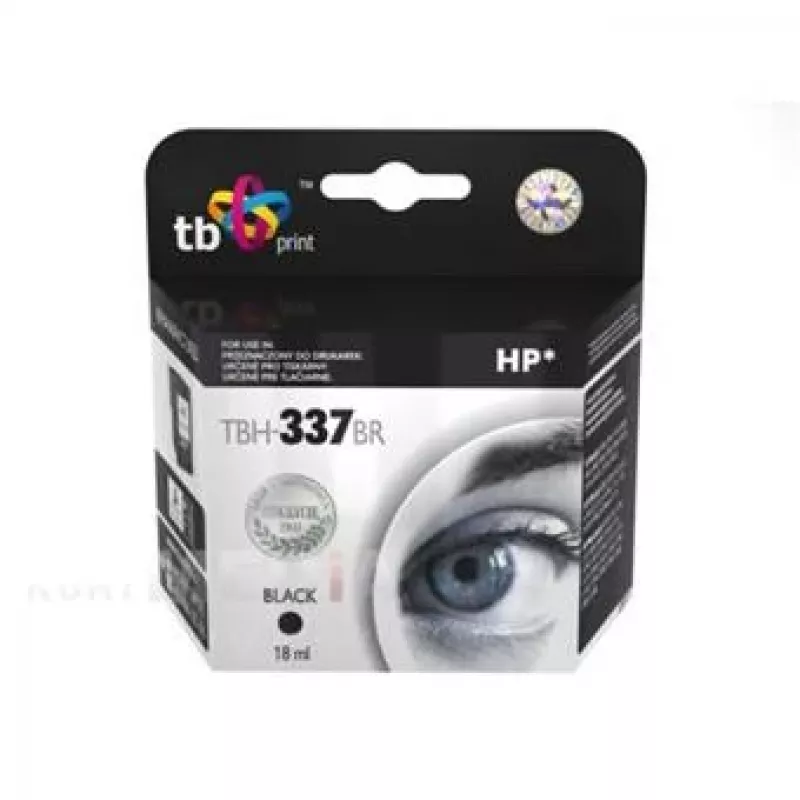 TB tinteiro remanufaturado para HP DeskJet 5940 (HP 337), preto (TBH-337BR)