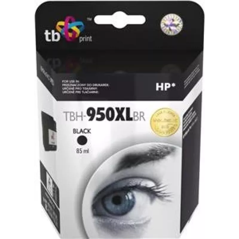 Tinta para HP OJ Pro 8100 preto recondicionado TBH-950XLB