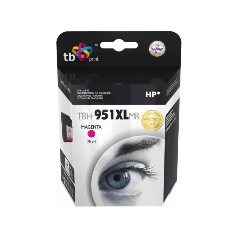 Tinta para HP OJ Pro 8100 magenta recondicionado TBH-951XLMR