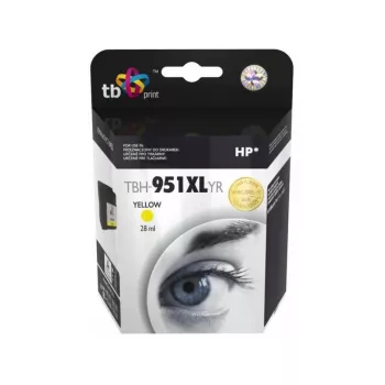 Cartucho de tinta TB compatível com HP CN048AE amarelo, Ref.