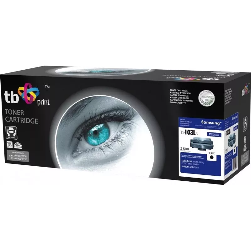 TB TS-103LN toner para Samsung ML-2950 (MLT-D103L), preto, XL, 2500 páginas