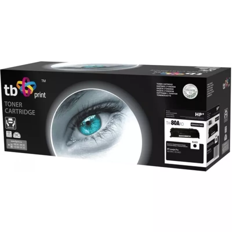 Toner para HP LJ Pro 400 recondicionado novo OPC TH-80ARO