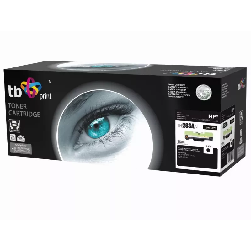 Toner TB compatível com HP CF283A preto (HP 125), 1500, NEW