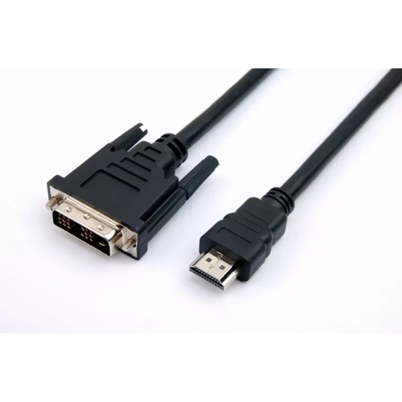 TB cabo HDMI-DVI 1,8 m revestido a ouro, DVI 24+1